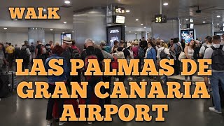 Arrival Walk at Las Palmas Gran Canaria Airport