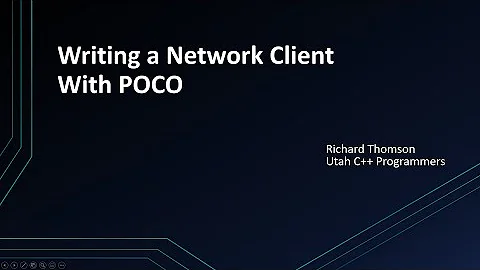 Writing a Network Client with POCO