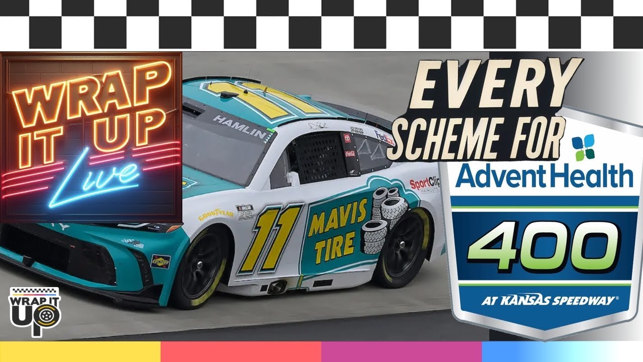 Kansas Wraps NASCAR 2024 LIVE YouTube