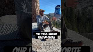 Dealing with the WORST piece of backpacking gear!