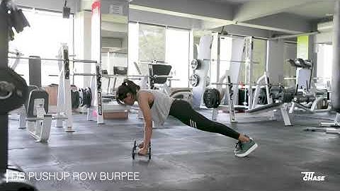 Dumbbell Pushup Row Burpee