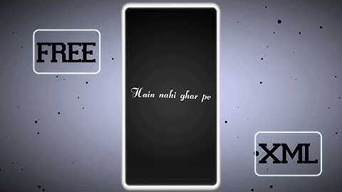 Dad mummy hai nahi ghar pe  | Alight Motion Video Editing | Xml Video Editing Alight Motion #xml