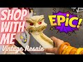 Dropped everything shop with me  vintage resale  antique mall finds  thrifting  flea market