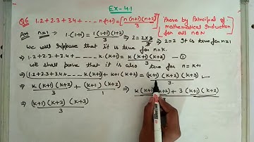 Chapter 4 Ex 4.1 q6 Principle Of Mathematical Induction Class 11 (NCERT MATHS)