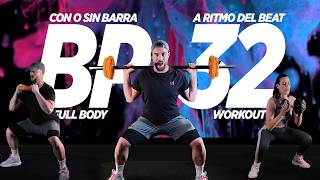Body Power 32 | PUMP-STYLE FULL BODY | At-Home Routines Core Glutes Back