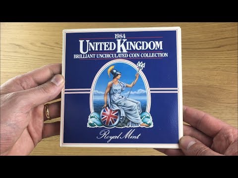 1984 ANNUAL UK COIN SET || ROYAL MINT || 2018 VIDEO