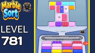 Marble Sort level 781 walkthrough solution