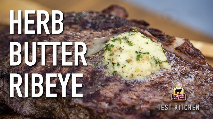 Perfect Air Fryer Steak with Garlic Herb Butter