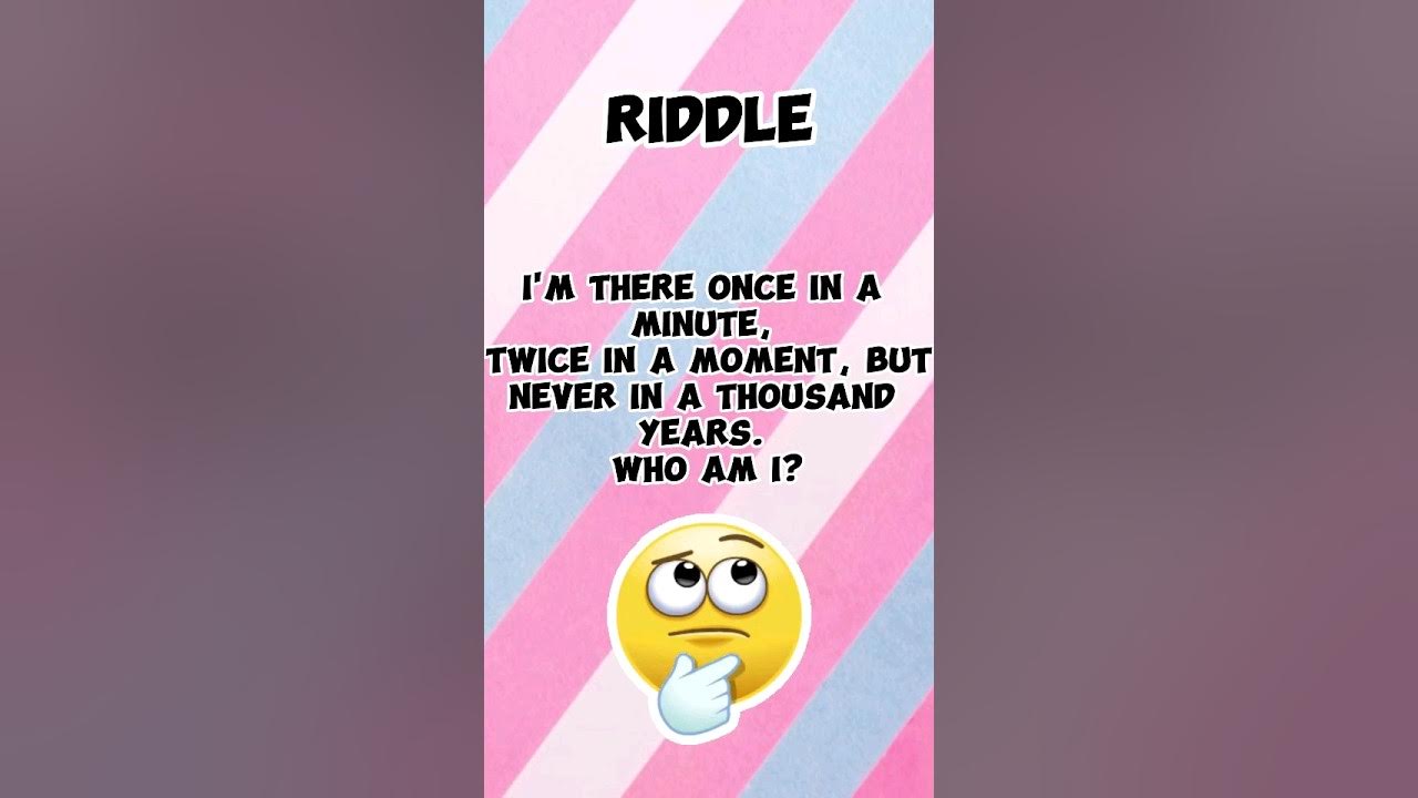 riddles in english with answer cool riddles to make you think hard