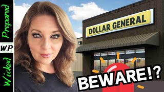 Budget Prepping at Dollar General?! Is THIS the place to start your Prepper Pantry Stockpile  2024