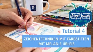 Bildkomposition mit Aquarellstiften - Tutorial 4 | STAEDTLER Art Class