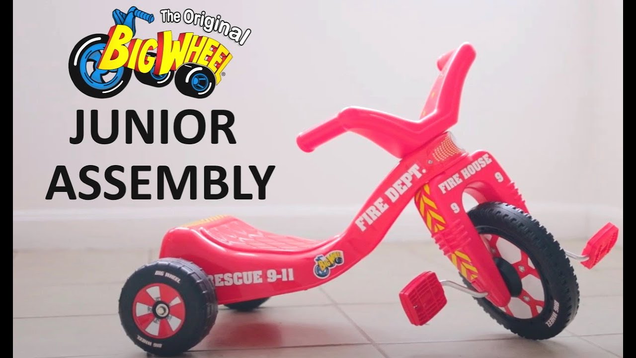 The Original Big Wheel Junior 9in. Assembly YouTube