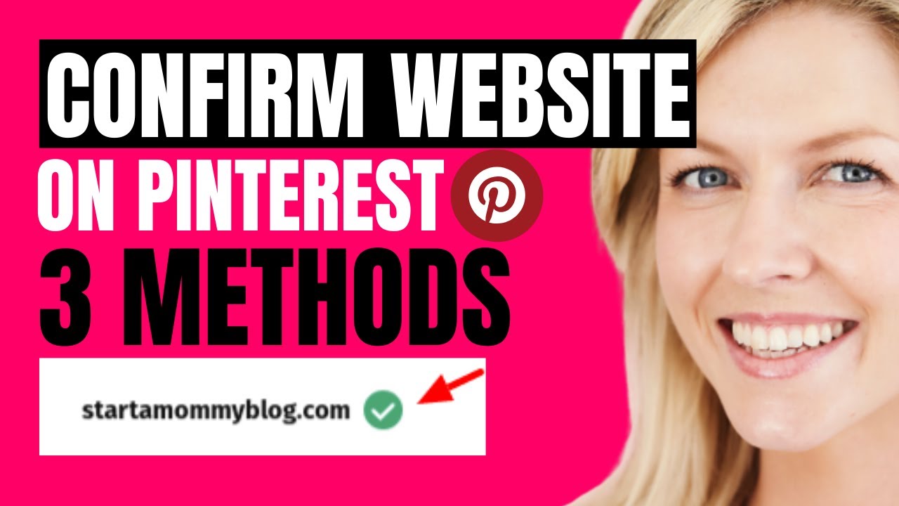 How To Confirm Your Website On Pinterest 3 Methods Youtube