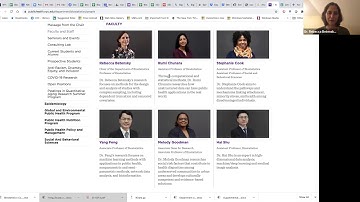 Biostatistics Information Session - September 29th, 2020