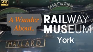 National Railway Museum | York, England | 4k Wander About | April '24 by Wander About... With Mark 178 views 1 month ago 23 minutes