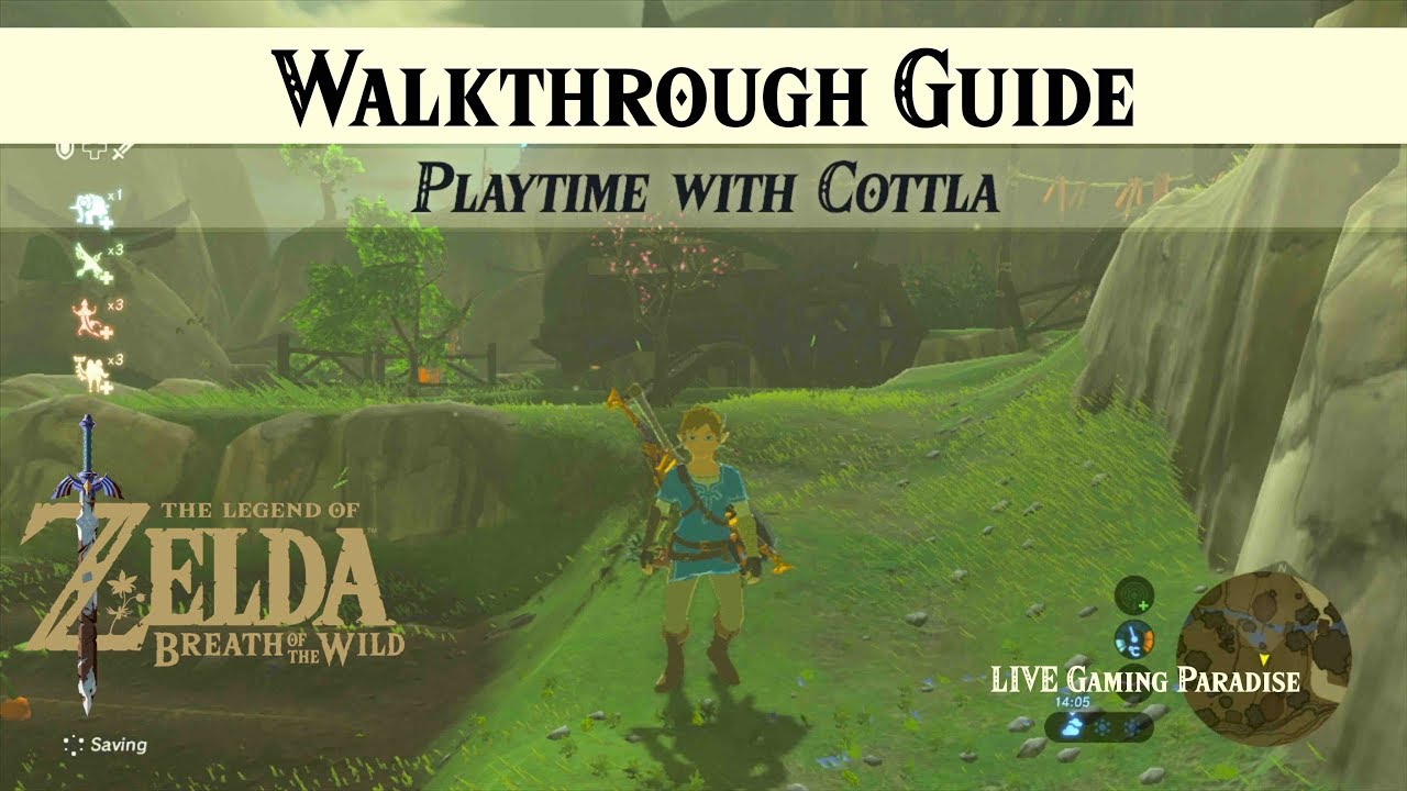 Дыхание дикой природы | Время игр с Коттлой | Прохождение