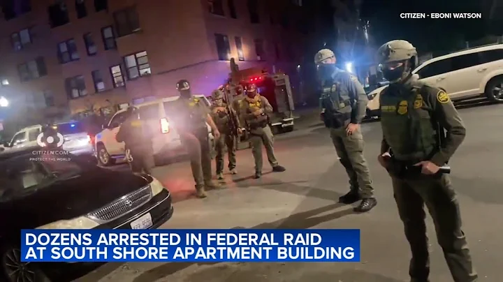 At least 37 detained by federal agents at South Side apartment building, DHS says