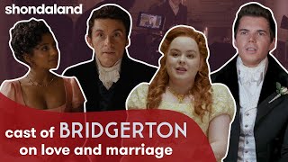 Bridgerton Cast Talks Regency Era Love and Marriage | Shondaland