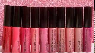 MISS CLAIRE SOFT MATTE LIP CREAM SWATCHES ALL SHADES, LONG LASTING | BEAUTY EXPRESSWAY screenshot 3