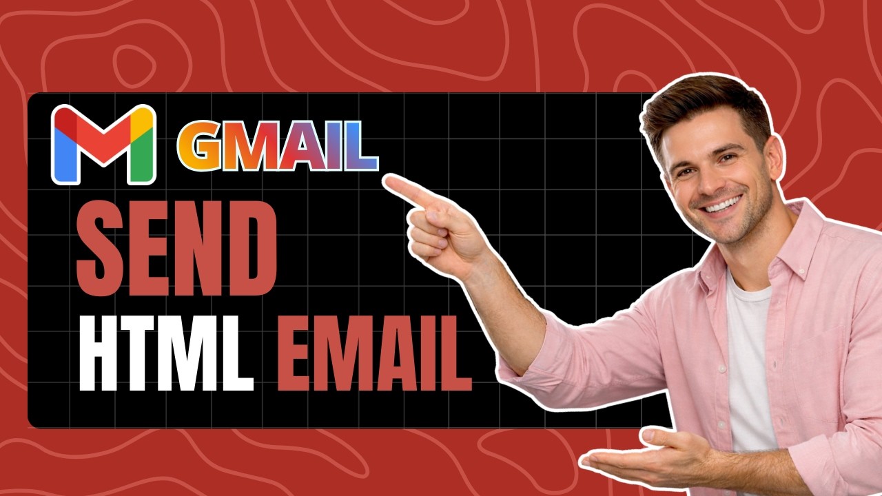 How to Send HTML Email in Gmail - Send Designed Emails - YouTube