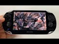 God Eater Resurrection | PS Vita handheld gameplay