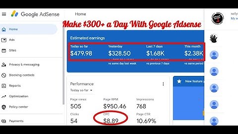 [PROOF GOOGLE ADSENSE EARNING] How I Made Over $300 In ONE DAY With Google Adsense 2026 -  Part 1