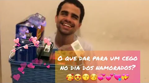O que dar de presente para alguém cego?