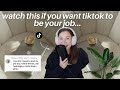 How to grow 100k followers on TikTok without hating your life &amp; having a breakdown 😍 📲