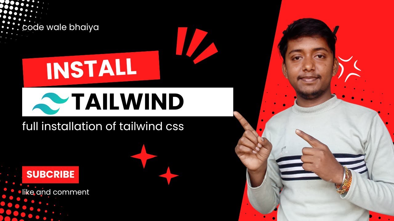 Tailwind CSS Installation with Visual Studio Code | Setup Tailwind CSS ...