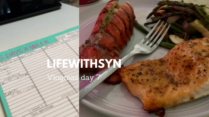 Work from home A day in the life + Big cooked dinner |Vlogmas day 7