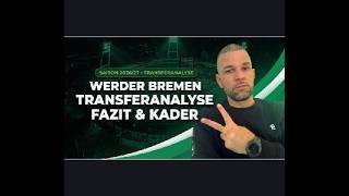 Transferfazit Werder Bremen: Wie gut ist der neue Kader? (Analyse & Formation)