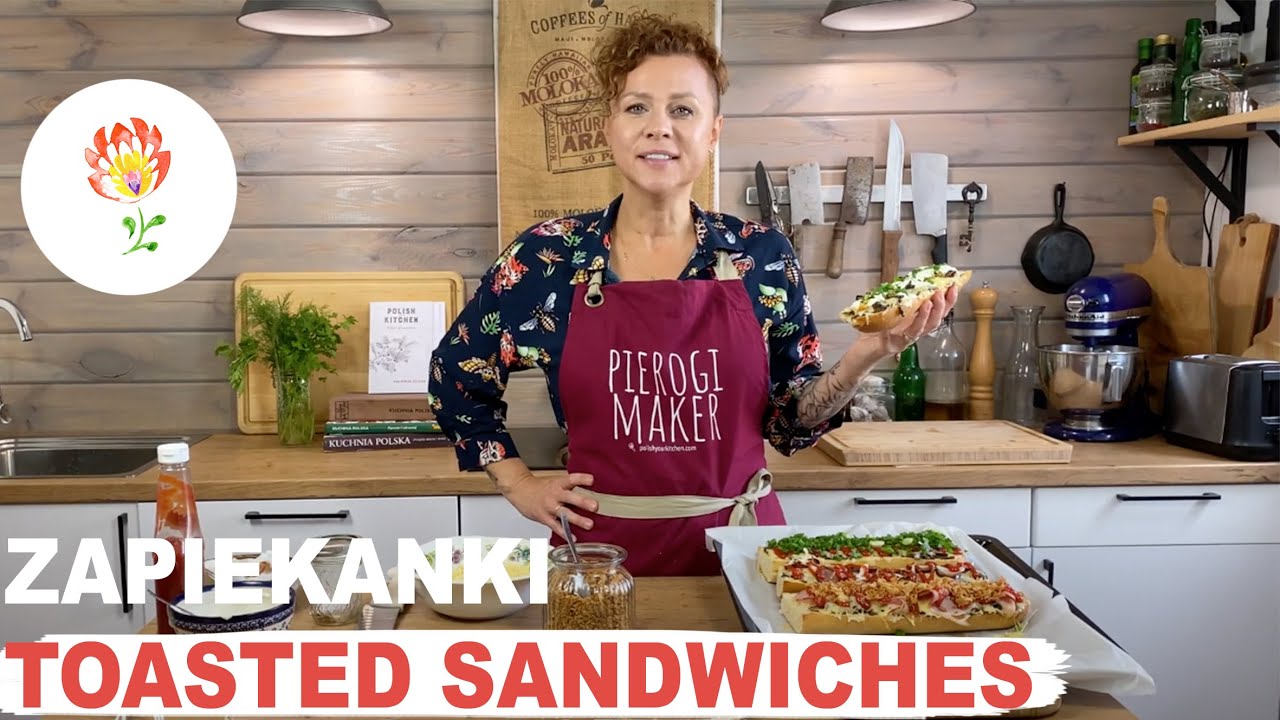 A Polish fast food legend - famous ZAPIEKANKI - open faced toasted sandwiches. | Polish Your Kitchen