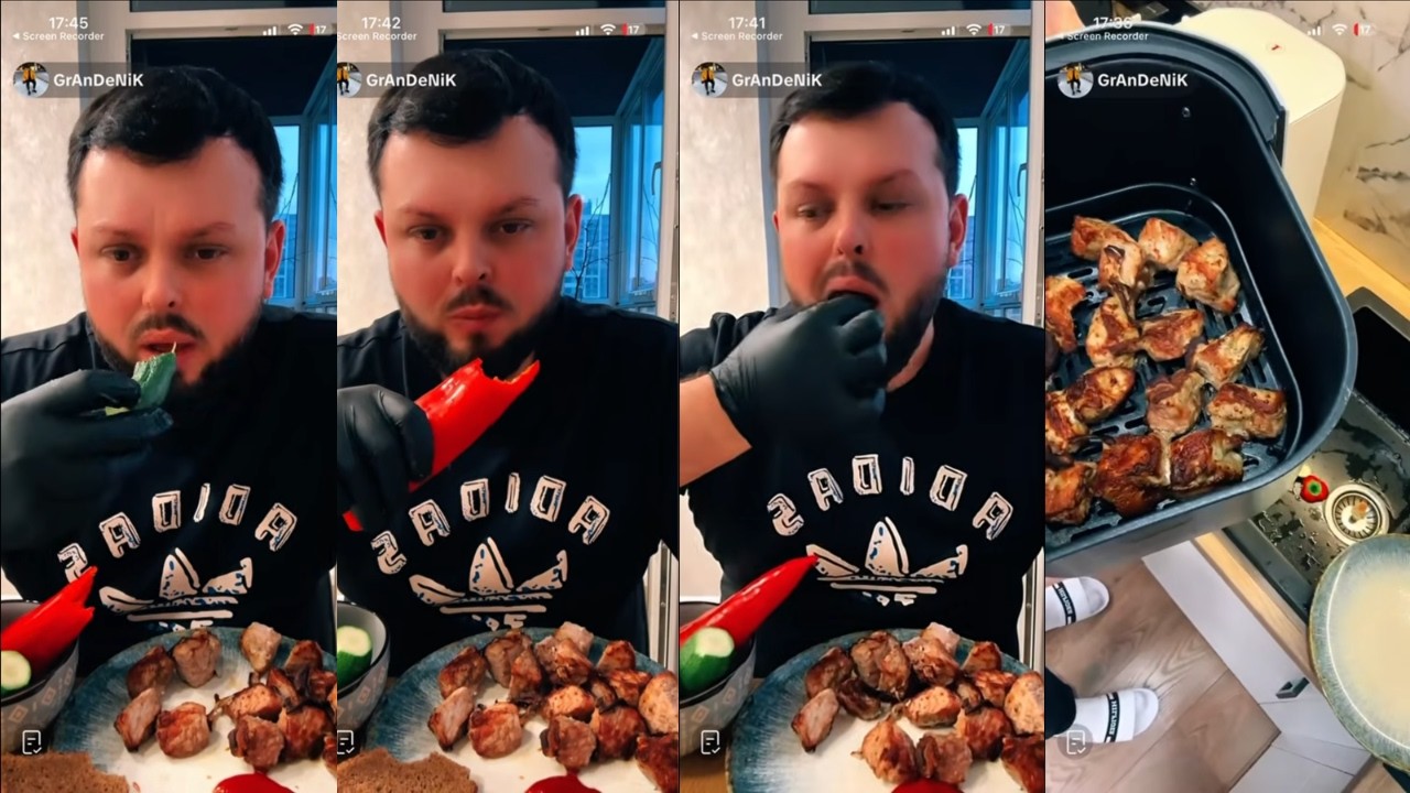 Обалденный шашлык, мукбанг / Самвел Адамян Grandeniko