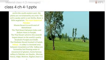 Class 4 Subject : Social Studies   Page # 29 The Indus river plains, page  (25th June, 2020)