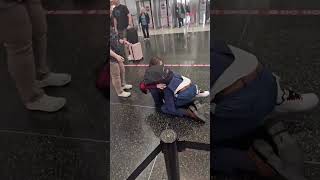 Video of the Day: Missionary greeting ends on the ground