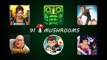 Lara Croft Relic Run Vs Temple Run 2 Lost Jungle Vs Jumanji   Epic Run Vs Danger Dash... 6 in 1