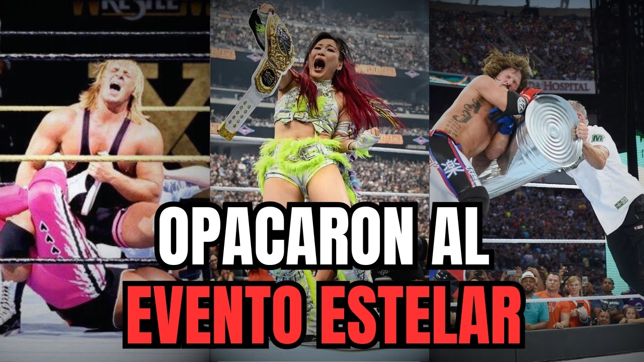 OPENERS de WRESTLEMANIA que OPACARON AL MAIN EVENT