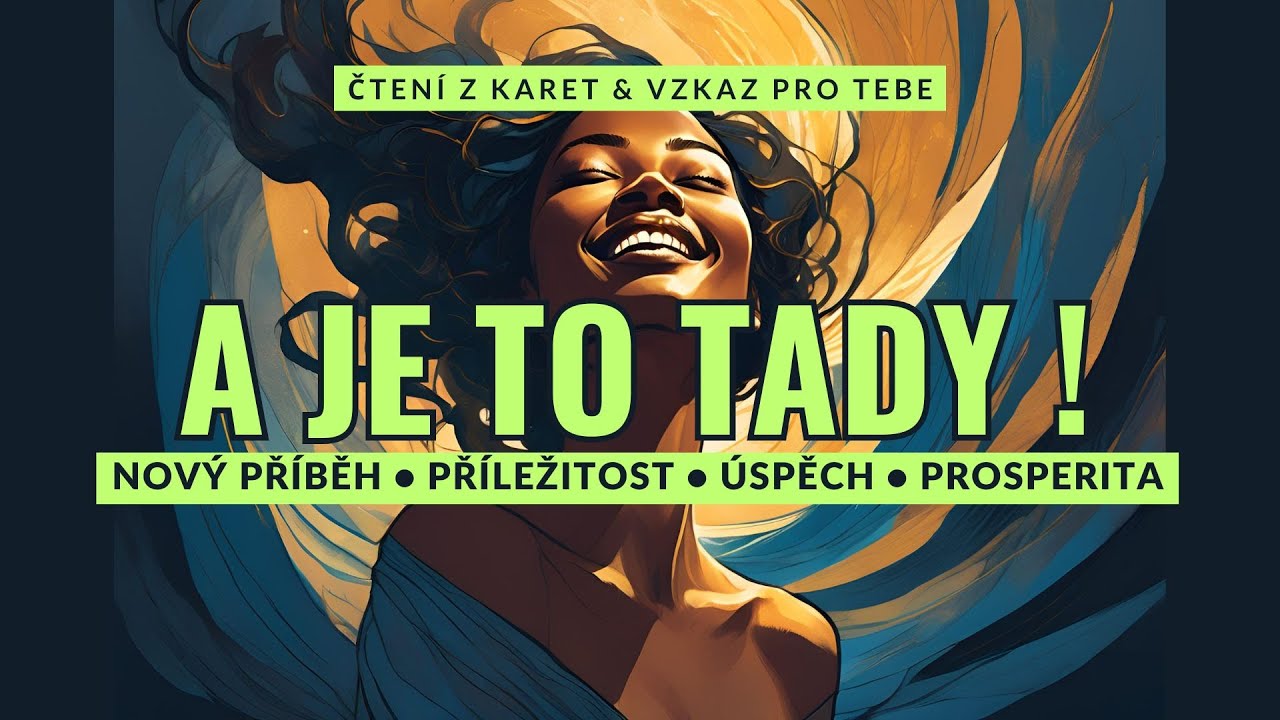A JE TO TADY! Nový příběh •Příležitost • Úspěch • Prosperita #vykladkaret #barbraspirit #taroterapie