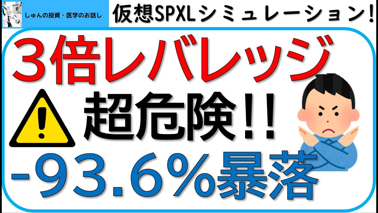 Spxl の長期投資で絶対儲ける方法 かばじろうの経済塾
