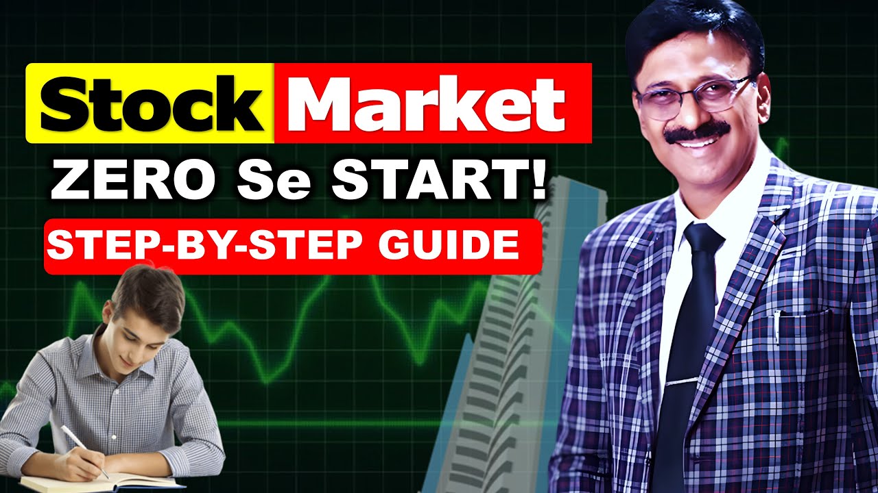 Stock Market for Beginners | Step-by-Step Guide | Myths vs Reality (Hindi)