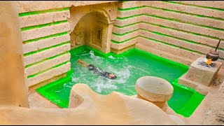 Girl Build The Most Luxury Underground Water Park Villa