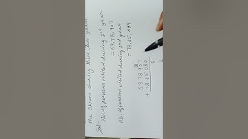 Class 5 (4. Operations on large Numbers) Exercise .7 Q. 1 and 2