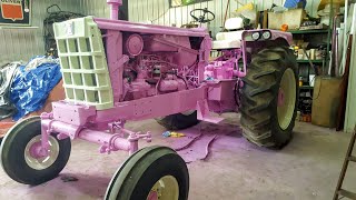 Purple 1850 Oliver Update 6: Hoses, hydraulics, lights and fluids