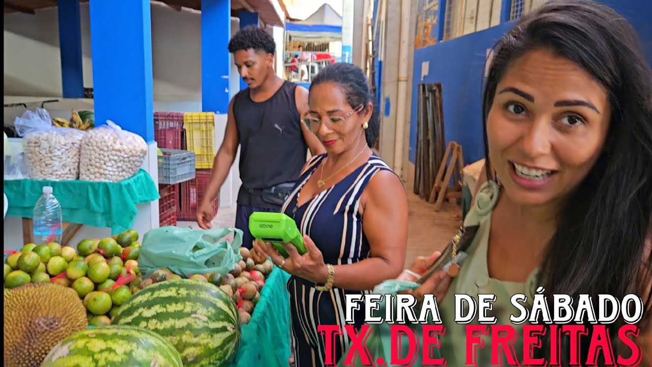 FOMOS AO MERCADO MUNICIPAL DE TEIXEIRA DE FREITAS DE MOTO