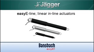 Bansbach easyE-line Linear In-Line Actuators | Commercial Vehicle Fittings | Albert Jagger