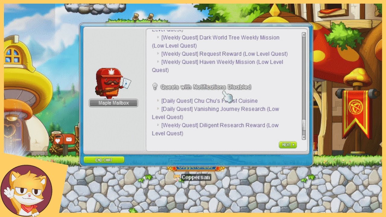 No More Clogged Quest Window! MapleStory Tips Coppersan Clips YouTube