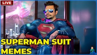 SUPERMAN SUIT MEMES and Art - Film Junkee Live | DCU NEWS