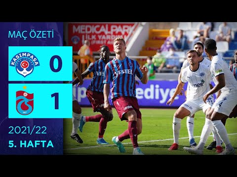 ÖZET: Kasımpaşa 0-1 Trabzonspor | 5. Hafta - 2021/22