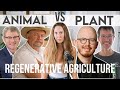 Plant vs animal regenerative farming debate  how to feed the world without destroying the planet