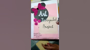 Art integrated project of MP Amazing project making 👌👌👍
